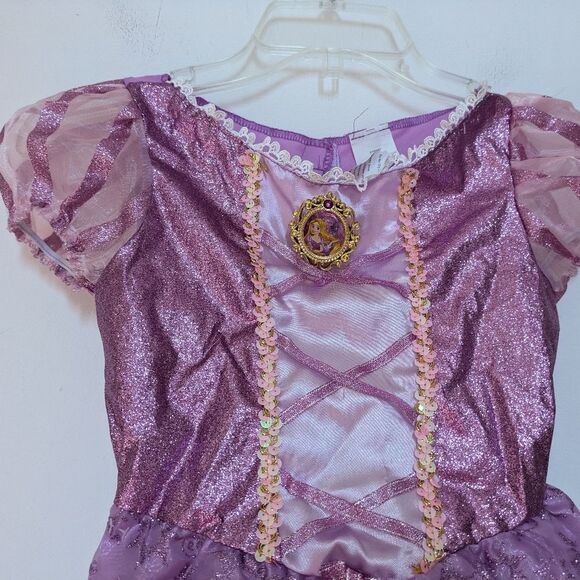 Disney Jakks Pacific Rapunzel Tangled Princess Girls 4-6X Costume Dress - Picture 4 of 10